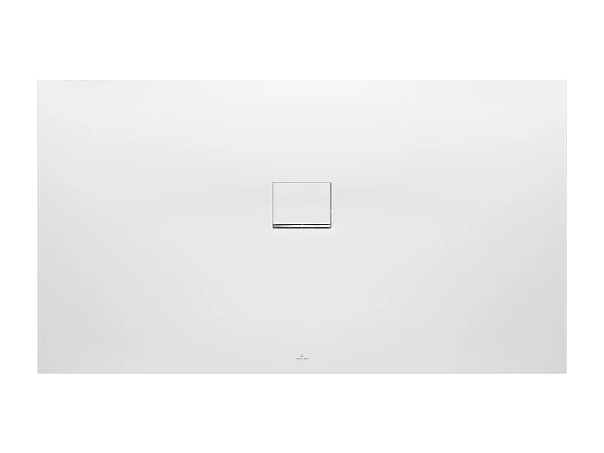Receveur antidérapant 180 x 80 VILLEROY ET BOCH Squaro Infinity quaryl rectangle edelweiss