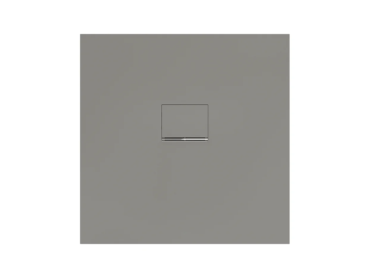 Receveur antidérapant 90 x 90 VILLEROY ET BOCH Squaro Infinity quaryl carré gris