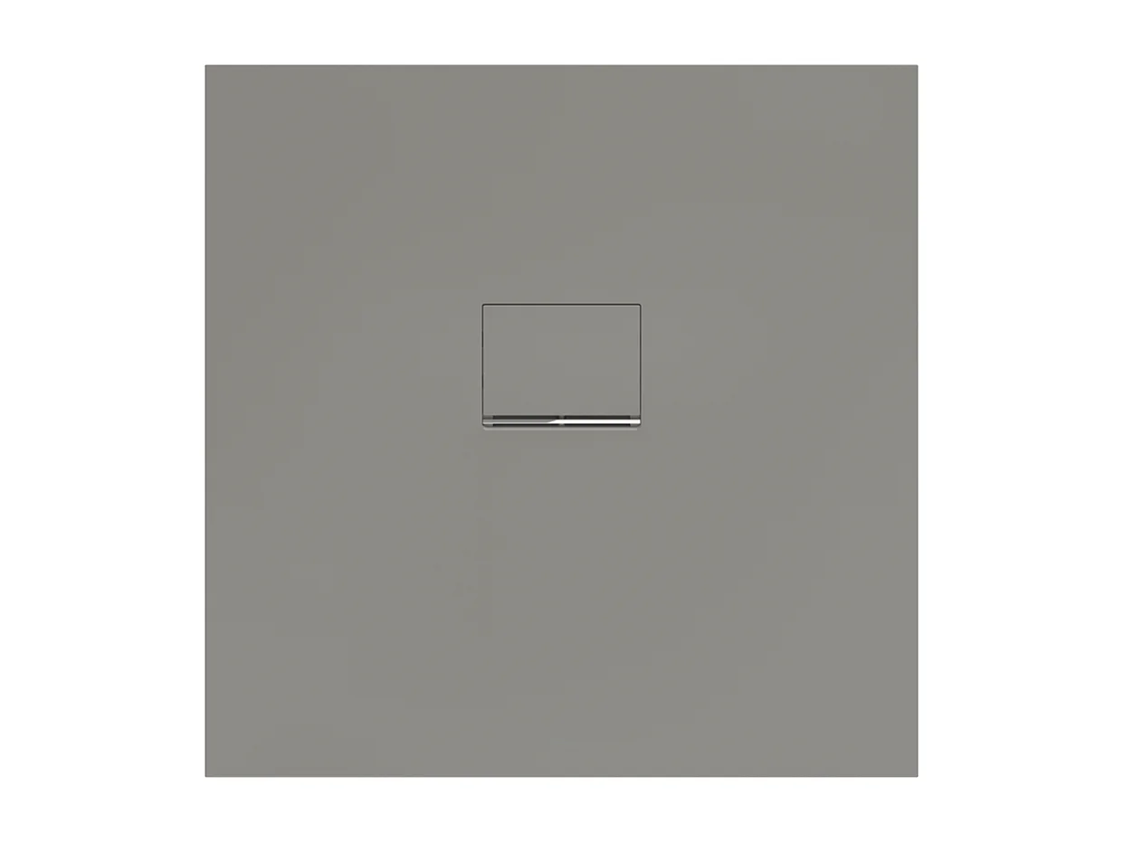 Receveur antidérapant 90 x 90 VILLEROY ET BOCH Squaro Infinity quaryl carré gris