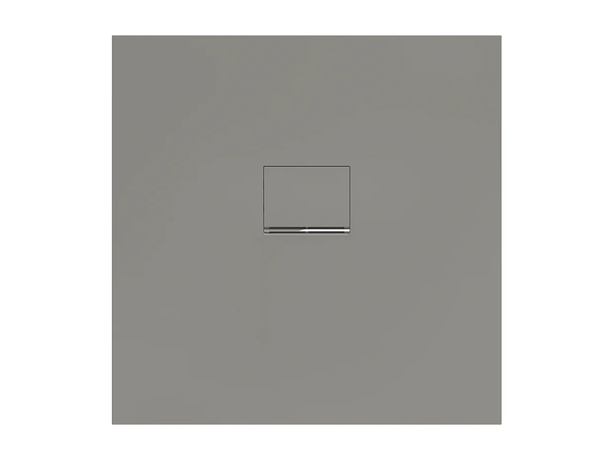 Receveur antidérapant 90 x 90 VILLEROY ET BOCH Squaro Infinity quaryl carré gris