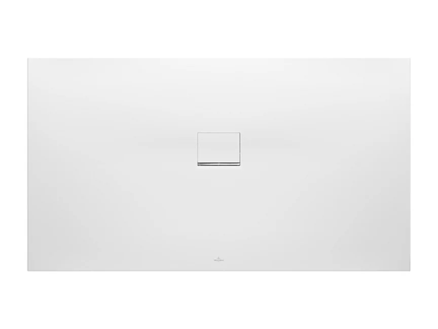 Receveur antidérapant 90 x 80 VILLEROY ET BOCH Squaro Infinity quaryl rectangle edelweiss