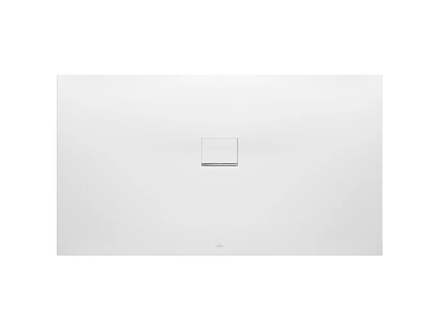 Receveur antidérapant 90 x 80 VILLEROY ET BOCH Squaro Infinity quaryl rectangle edelweiss