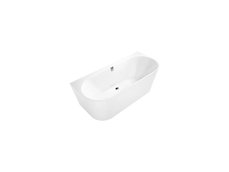 Baignoire îlot 180 x 80 VILLEROY & BOCH Oberon 2.0 blanc brillant