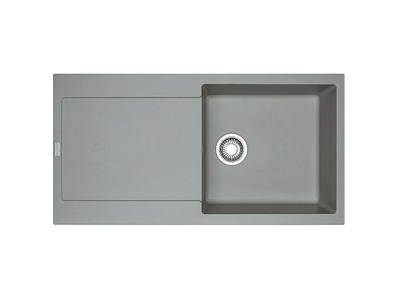 Evier à encastrer 1 bac FRANKE Maris Fragranit avec vidage manuel 97 x 50 cm Stone