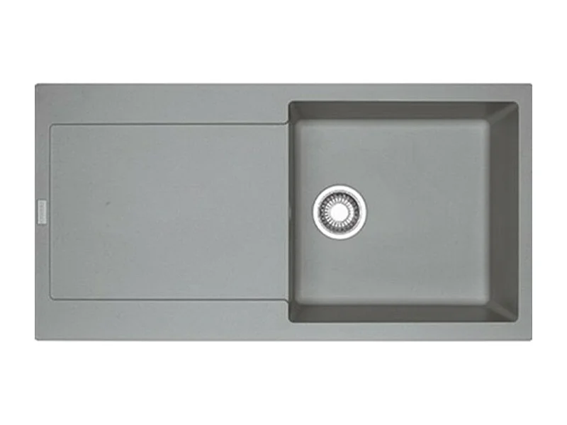 Evier à encastrer 1 bac FRANKE Maris Fragranit avec vidage manuel 97 x 50 cm Stone