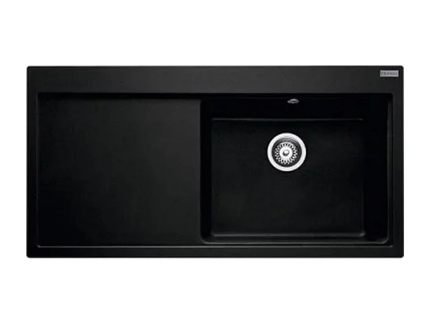 Franke - Evier Fragranit 100 X 51,5 cm 1 cuve 1 égoutoir gauche Mythos