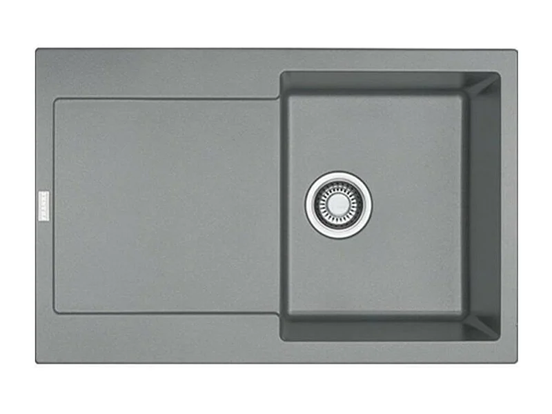 Evier à encastrer 1 bac FRANKE Maris Fragranit avec vidage manuel 78 x 50 cm Stone