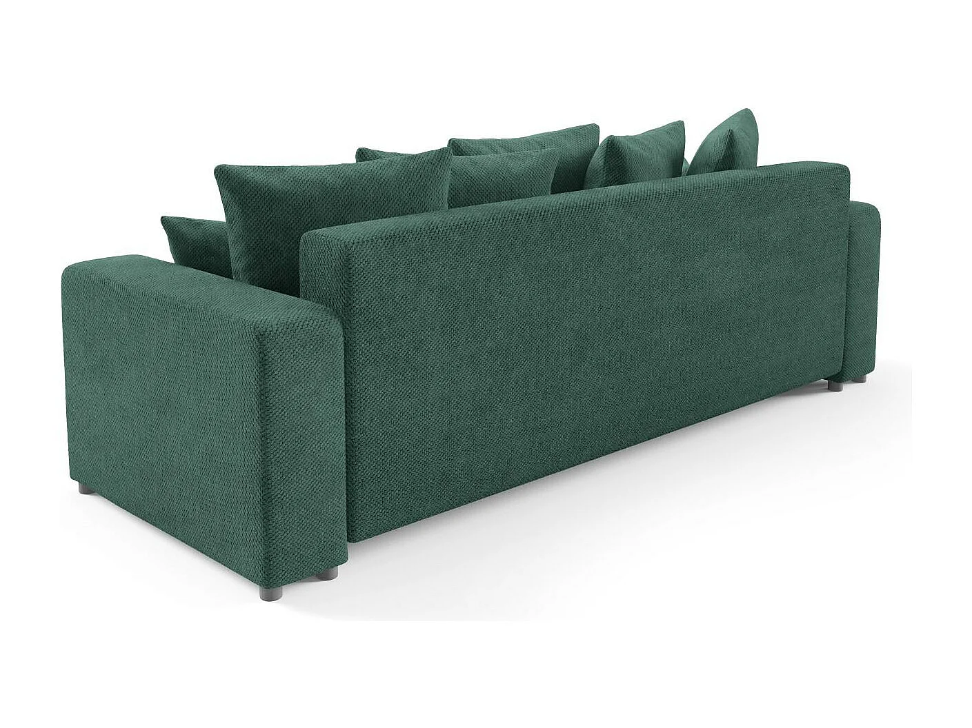 Schlafsofa mit Bettkasten EVORA Grün