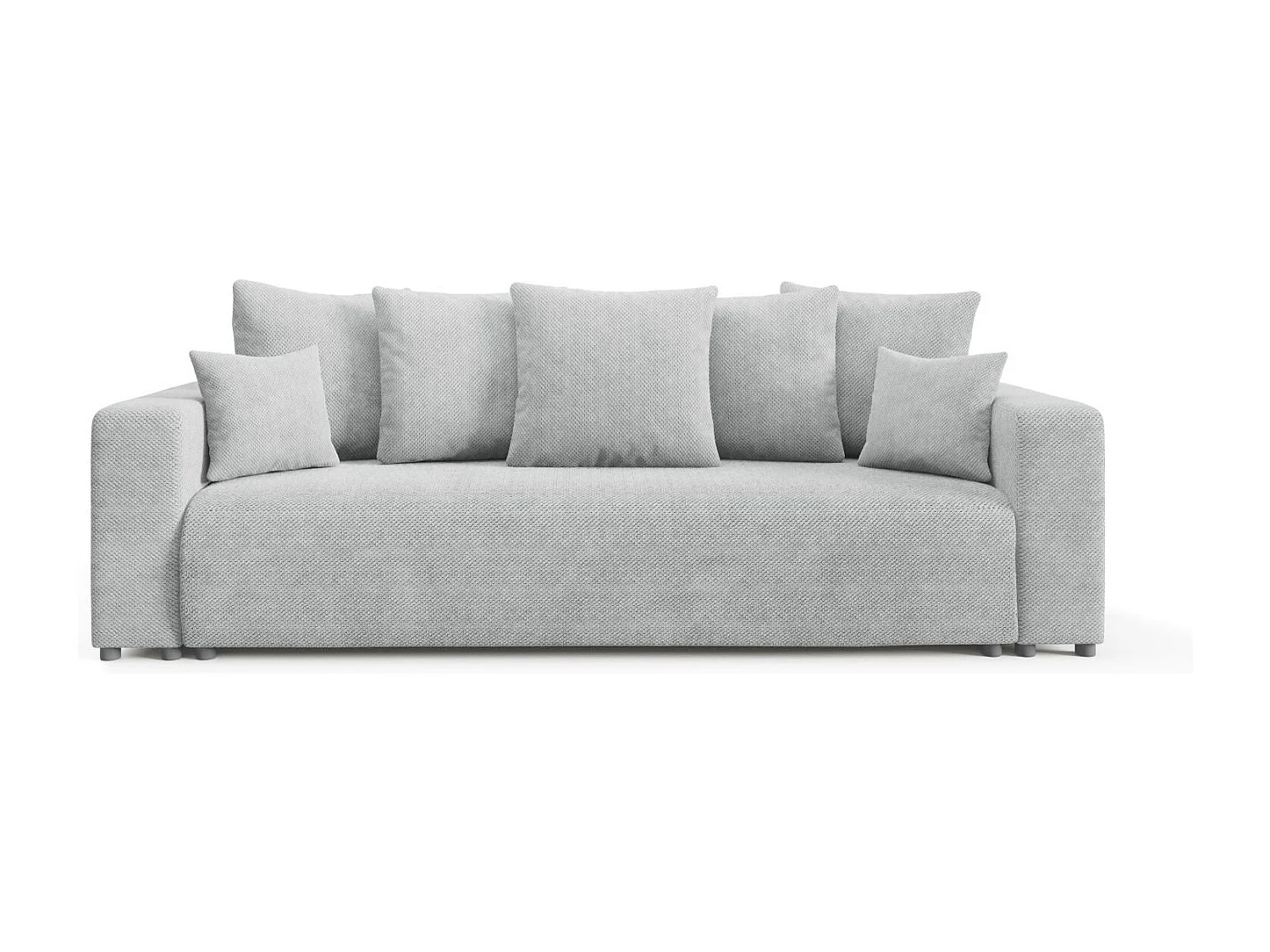 Schlafsofa mit Bettkasten EVORA Grau