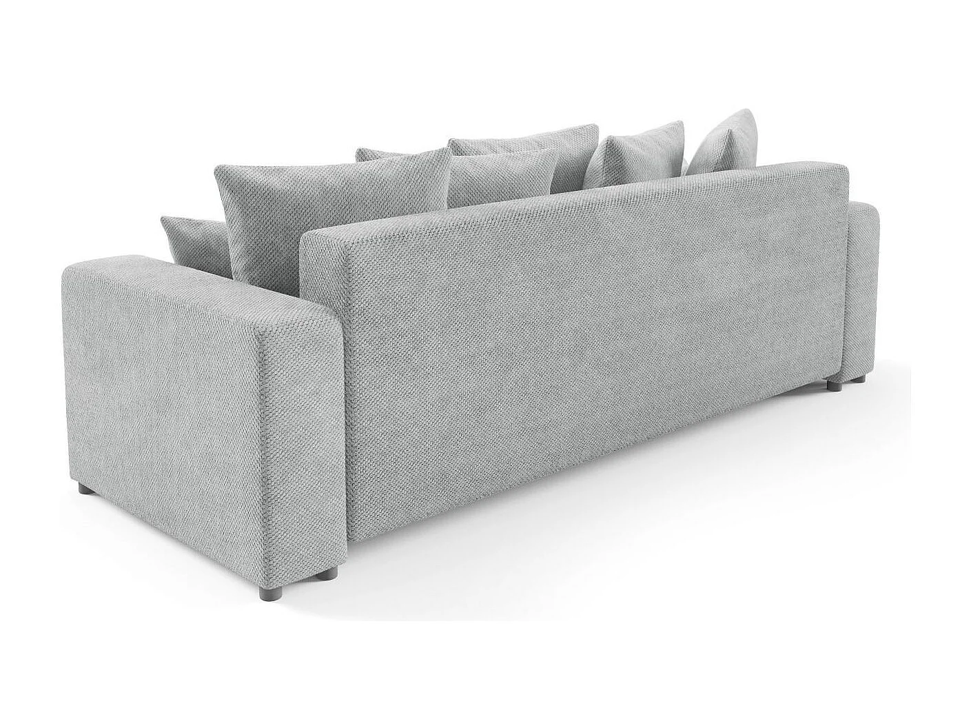 Schlafsofa mit Bettkasten EVORA Grau