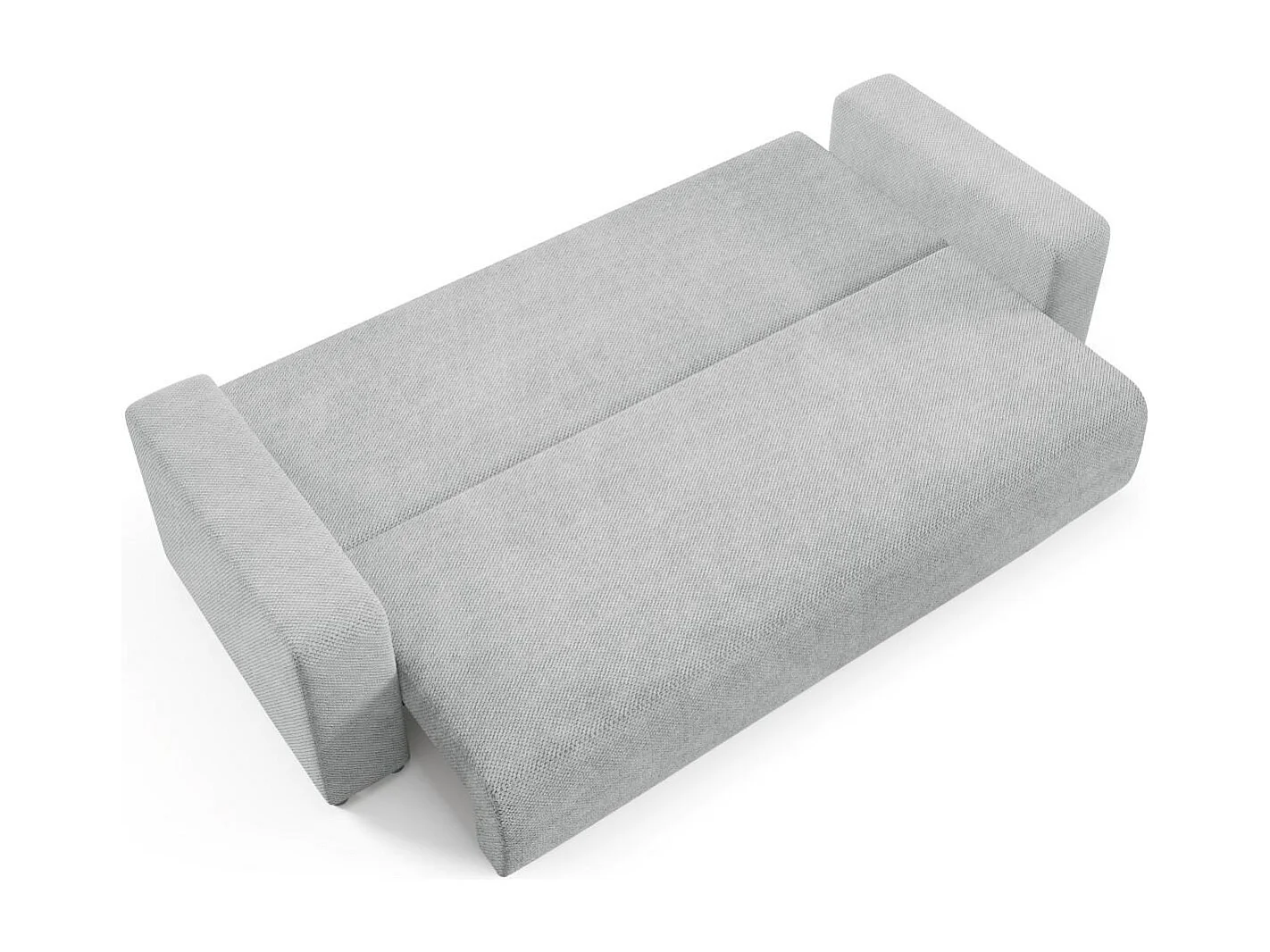 Schlafsofa mit Bettkasten EVORA Grau