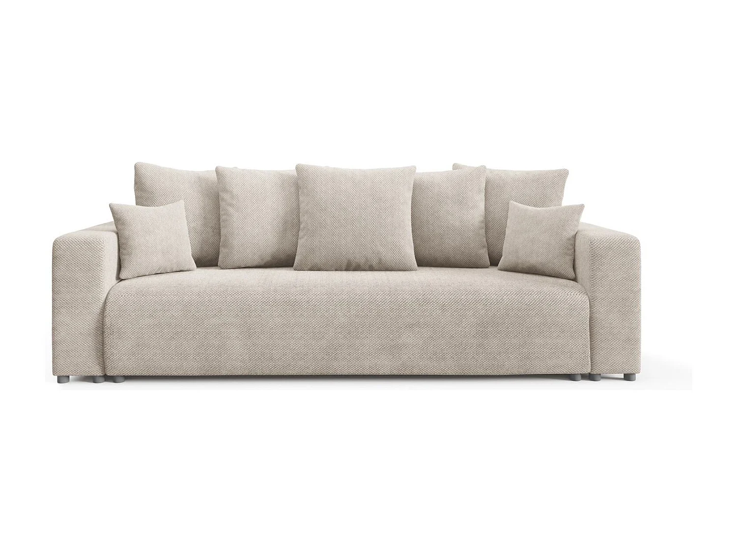 Schlafsofa mit Bettkasten EVORA Beige
