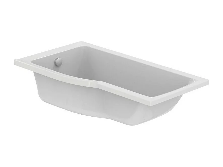 Ideal Standard baignoire pour bain douche 150x80 asymétrique Connect Air gauche blanc