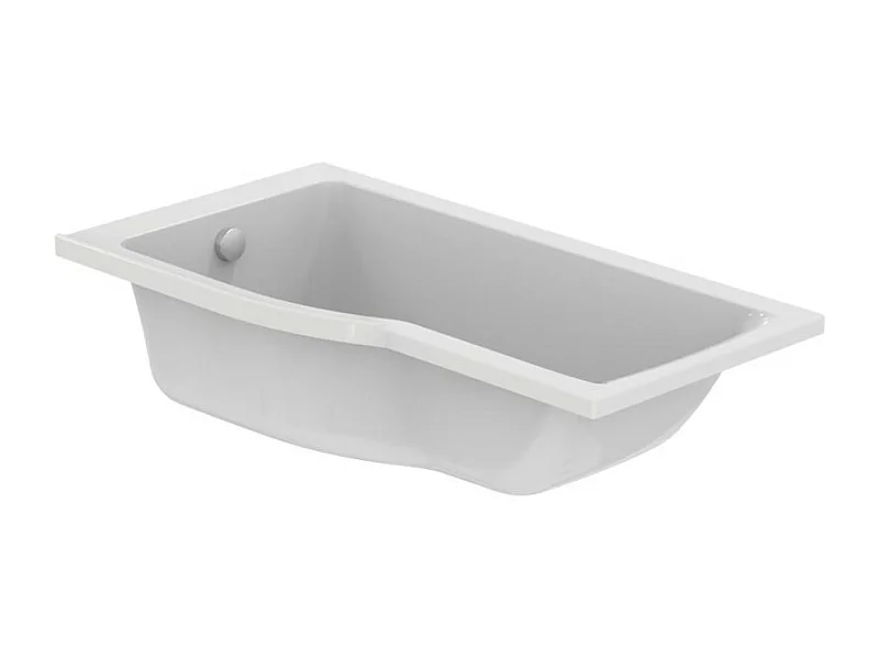 Ideal Standard baignoire pour bain douche 150x80 asymétrique Connect Air gauche blanc