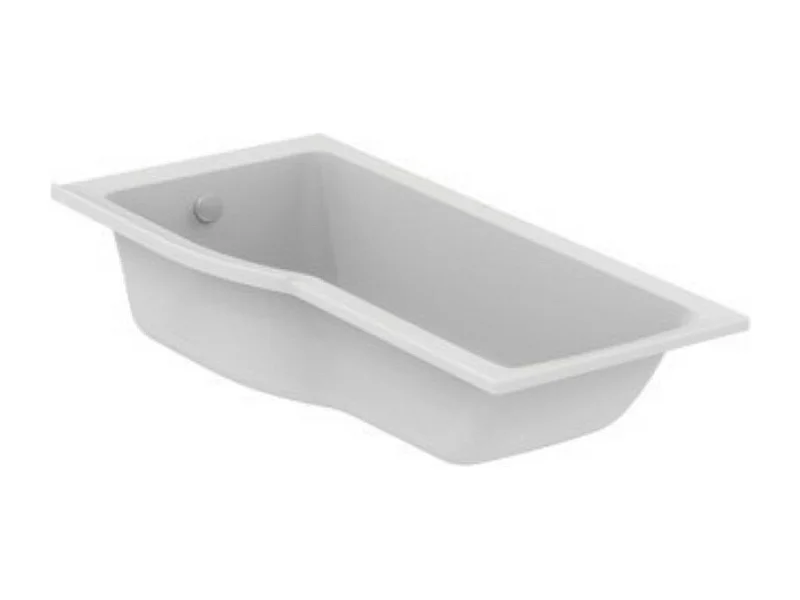 Ideal Standard baignoire pour bain douche 150x80 asymétrique Connect Air droite blanc