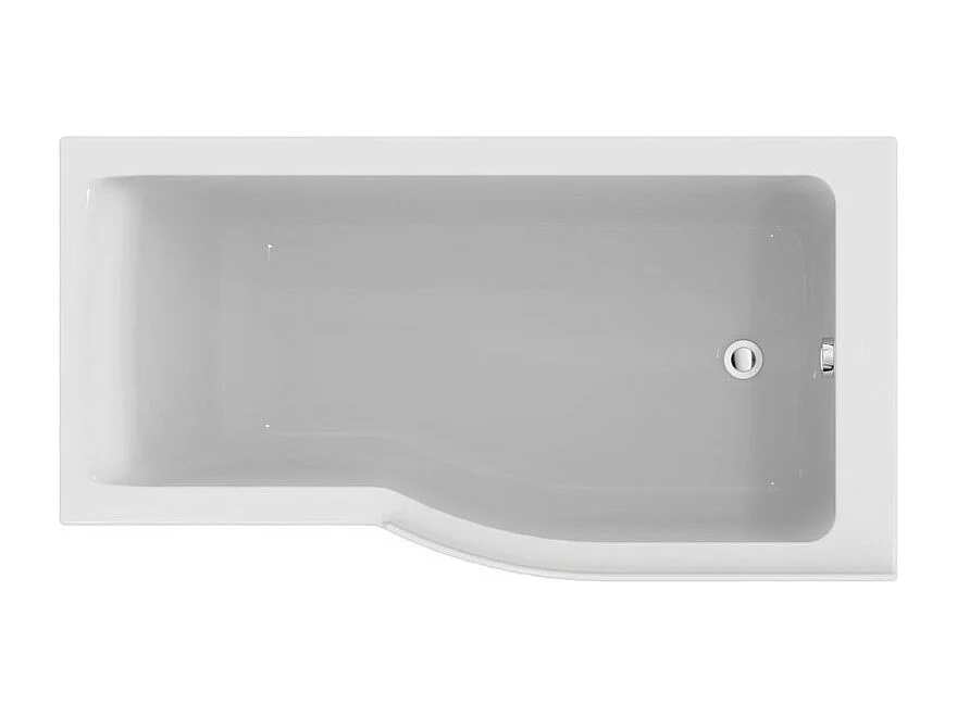 Ideal Standard baignoire pour bain douche 150x80 asymétrique Connect Air droite blanc
