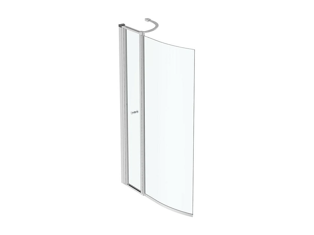 IDEAL STANDARD Baignoire Connect air 170 X 80 avec pare bain avec volet, tablier frontal et lateral asymétrique gauche