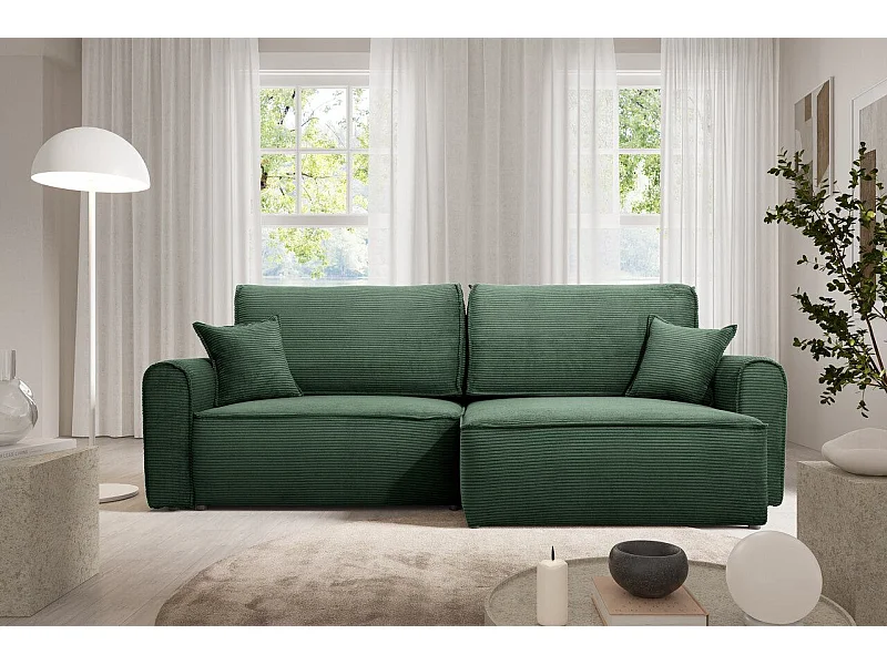 Ecksofa mit Schlaffunktion MARTIN Grüne