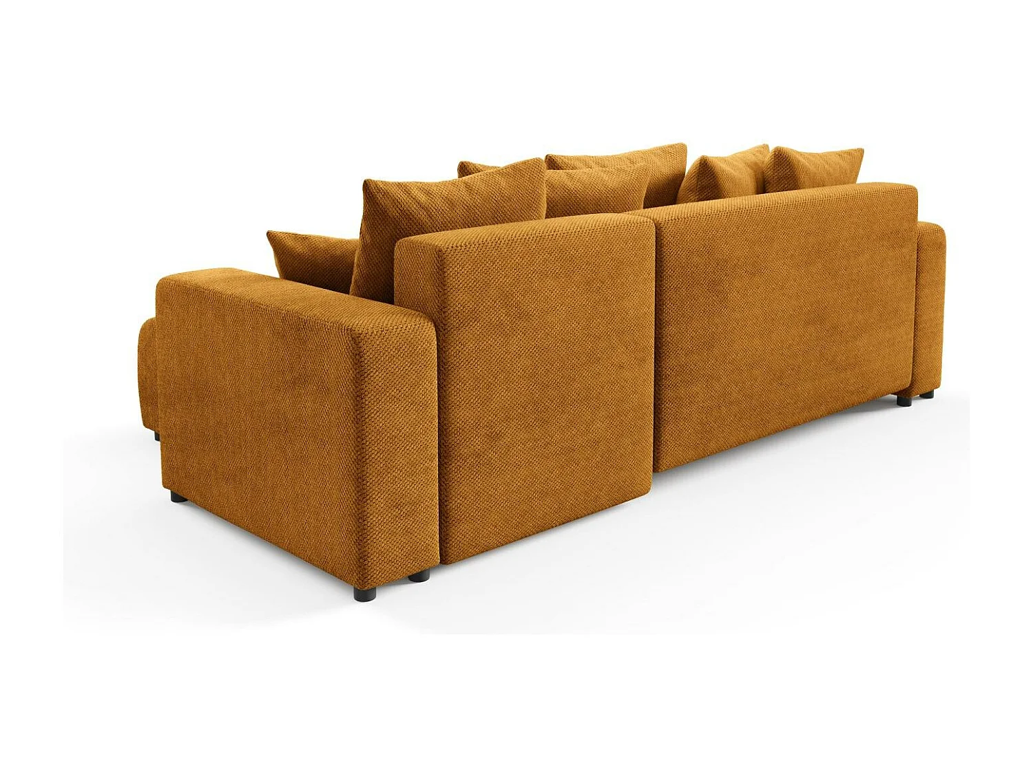 Ecksofa mit Schlaffunktion EVORA L Gelb