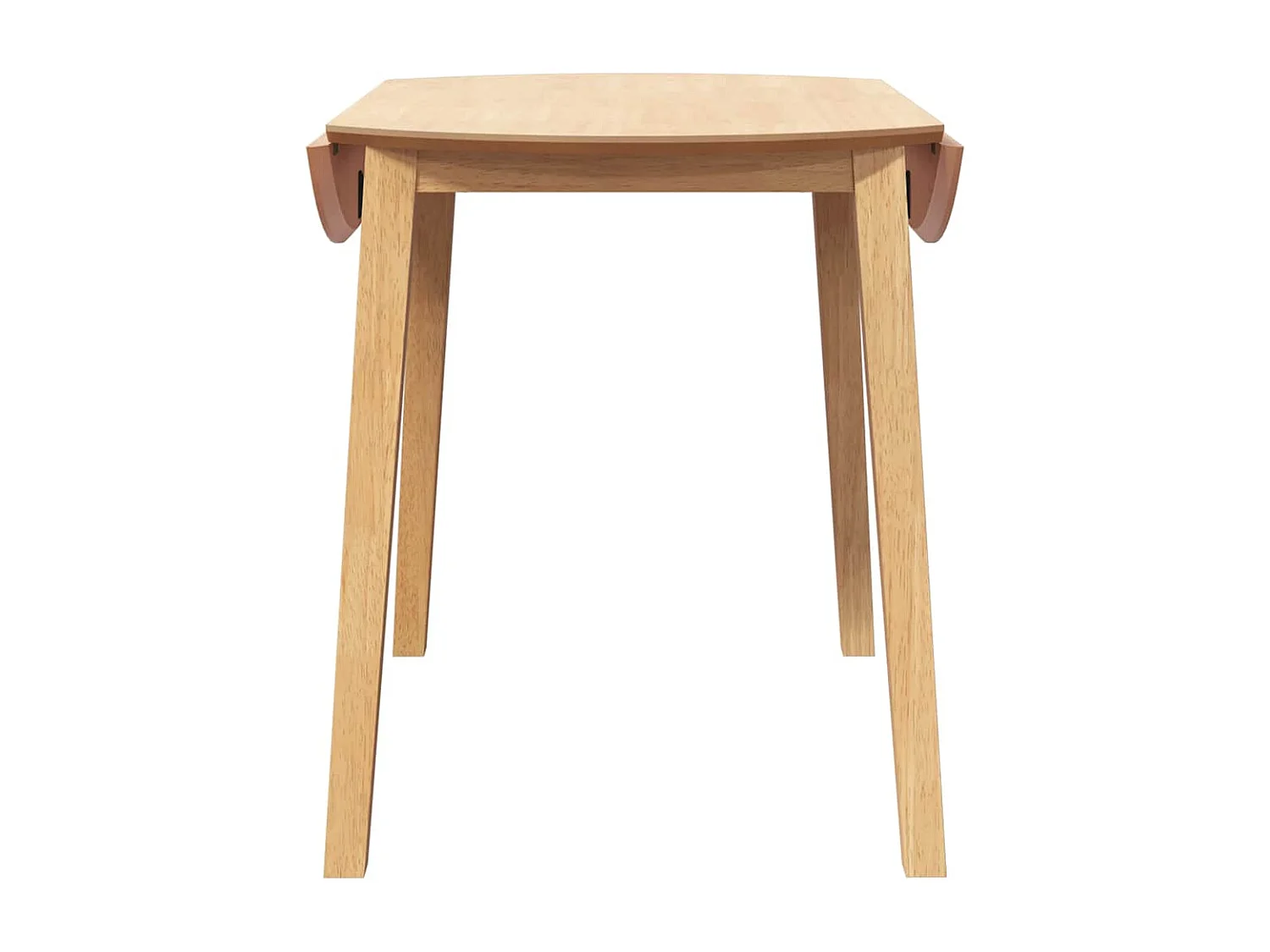 Esstisch Natur Massivholz Gummibaumholz