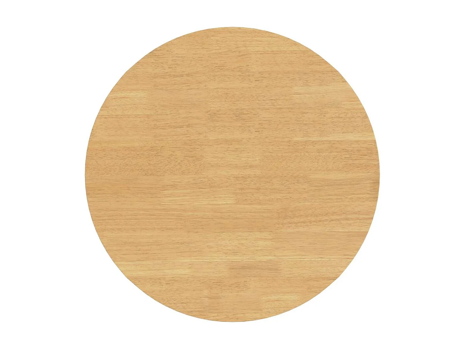 Esstisch Natur Massivholz Gummibaumholz