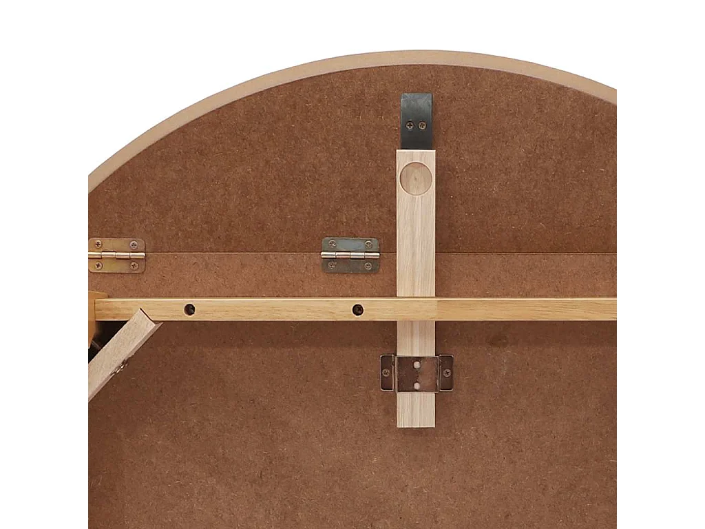 Esstisch Natur Massivholz Gummibaumholz