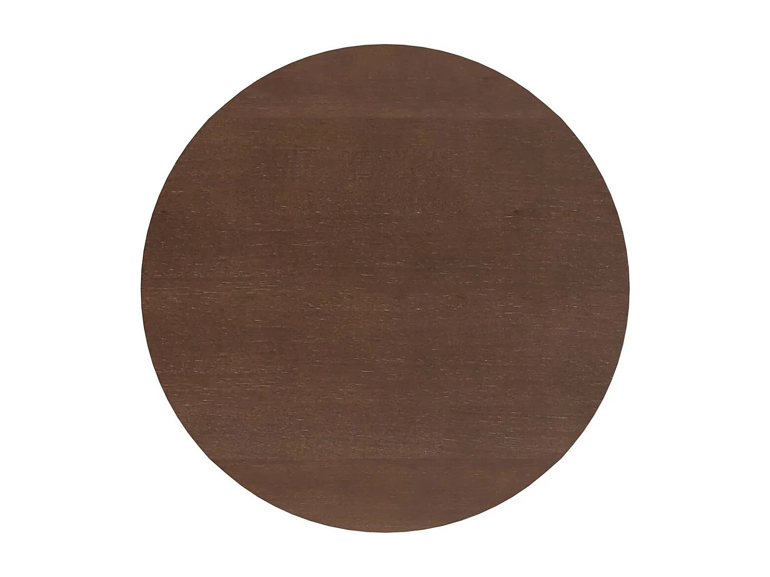 Tavolo da Pranzo Marrone in Legno Massello di Hevea