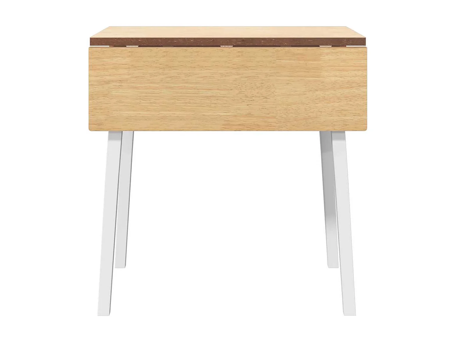 Esstisch Weiß Massivholz Gummibaumholz