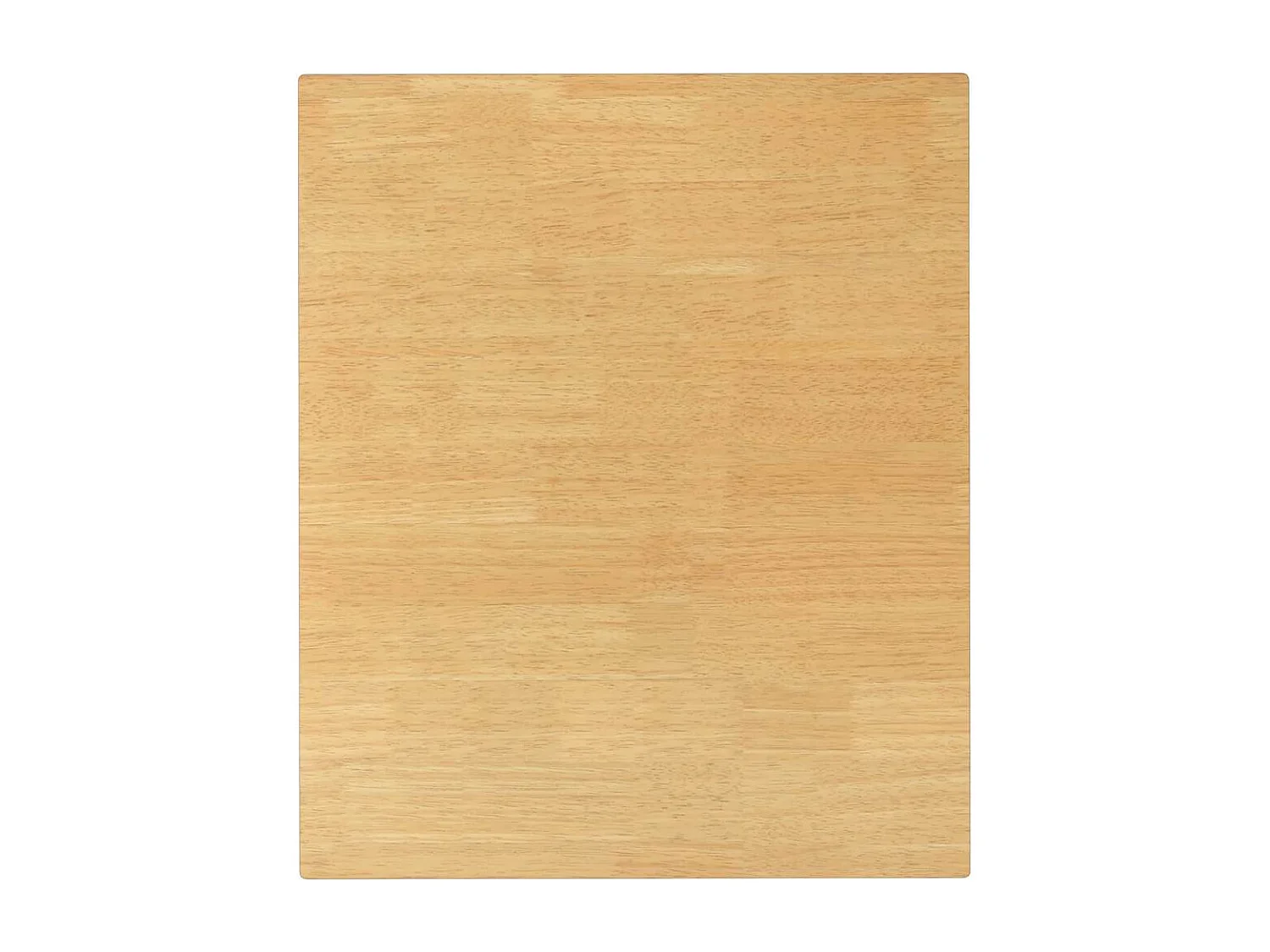 Esstisch Weiß Massivholz Gummibaumholz