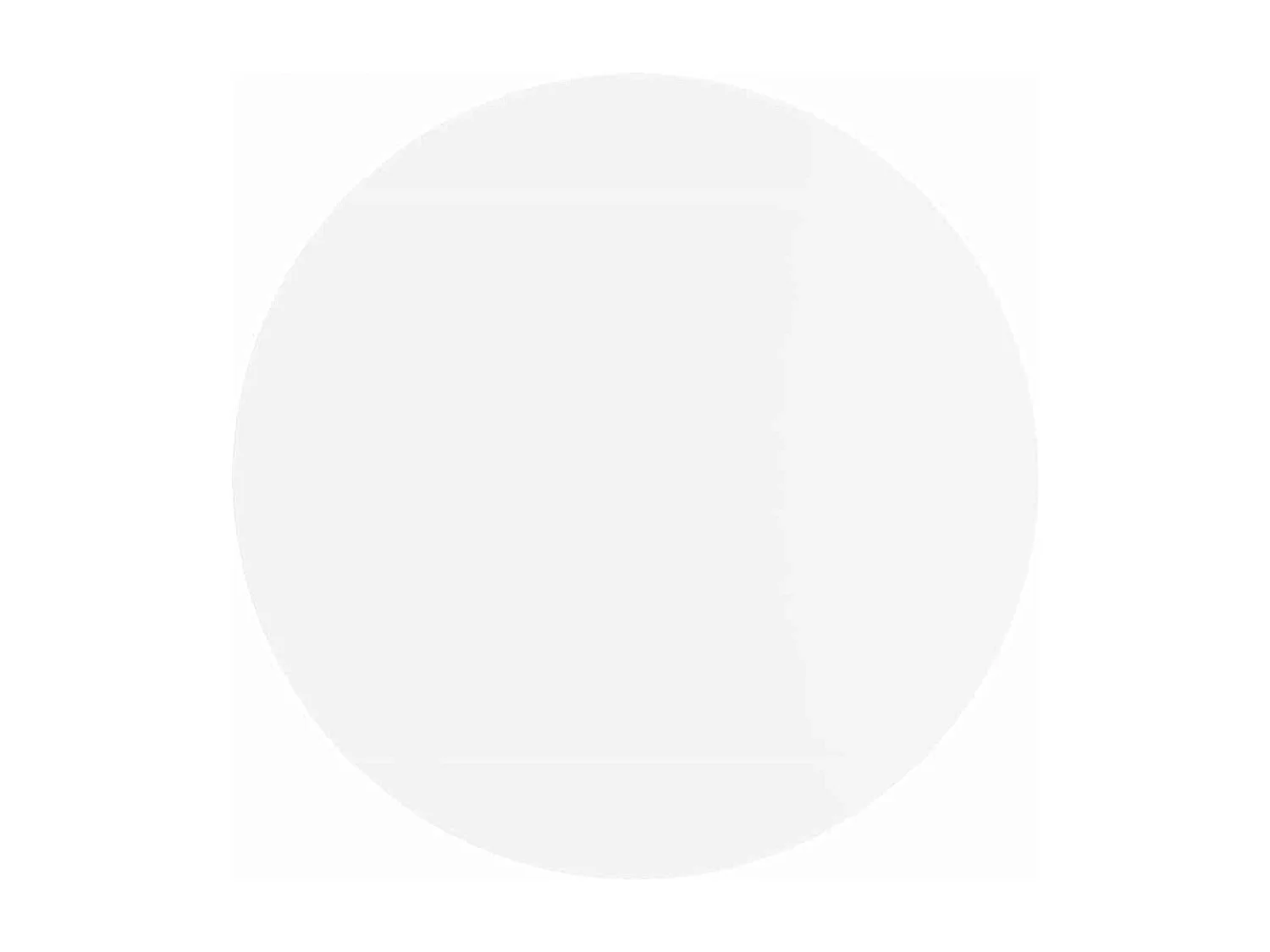 Mesa de jantar madeira seringueira maciça Natural