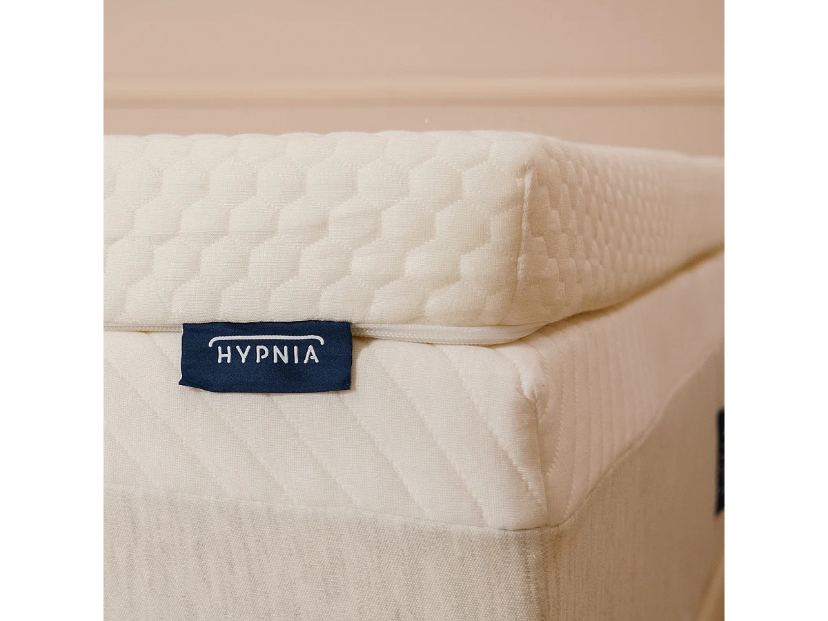 Surmatelas Bambou Souple | 8cm | déhoussable - 200 x 200 (cm)