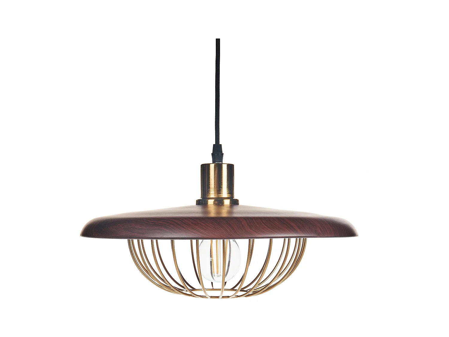 Lampe suspension TORDILLO Métal Doré