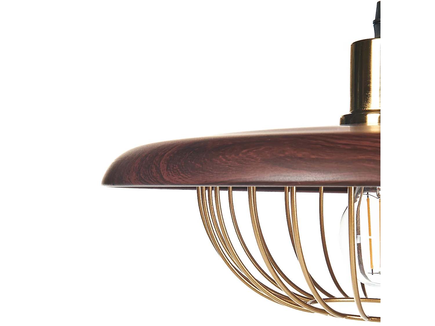 Hängelampe TORDILLO Metall Gold