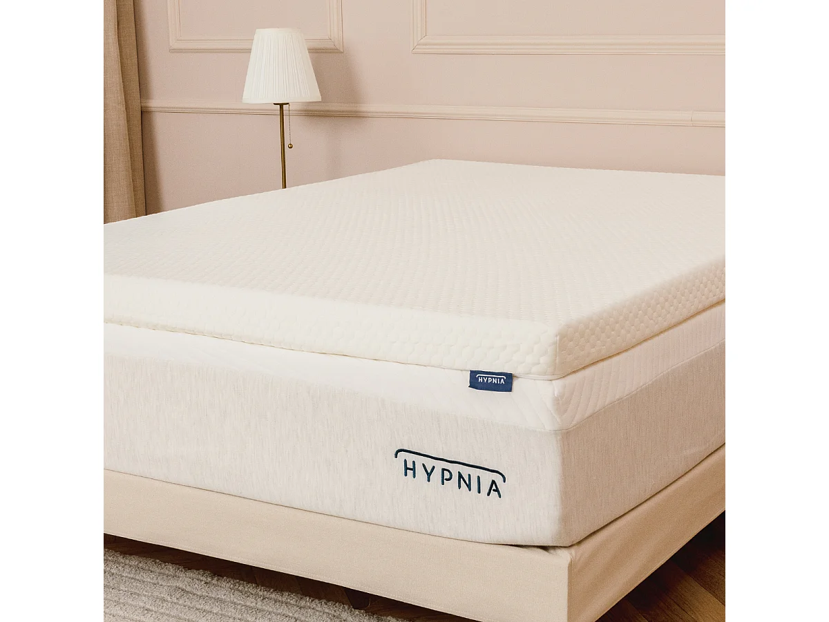 Surmatelas Bambou FERME 8cm déhoussable 90x190cm