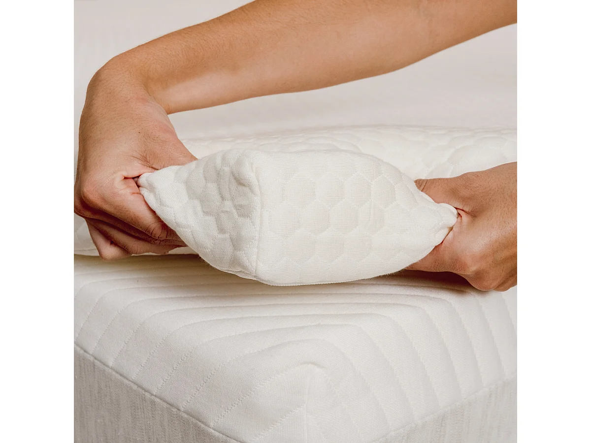 Surmatelas Bambou FERME 8cm déhoussable 90x190cm