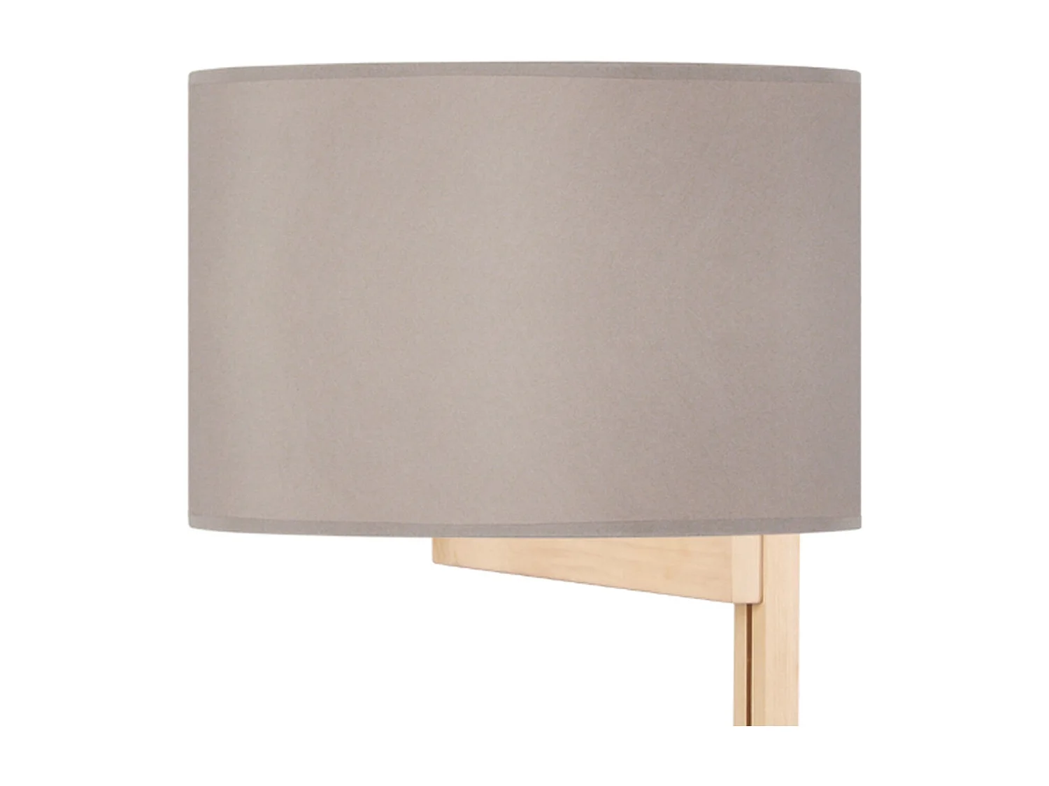 Lampadaire TOSEL ,bois,naturel,H168xD 45xP45cm