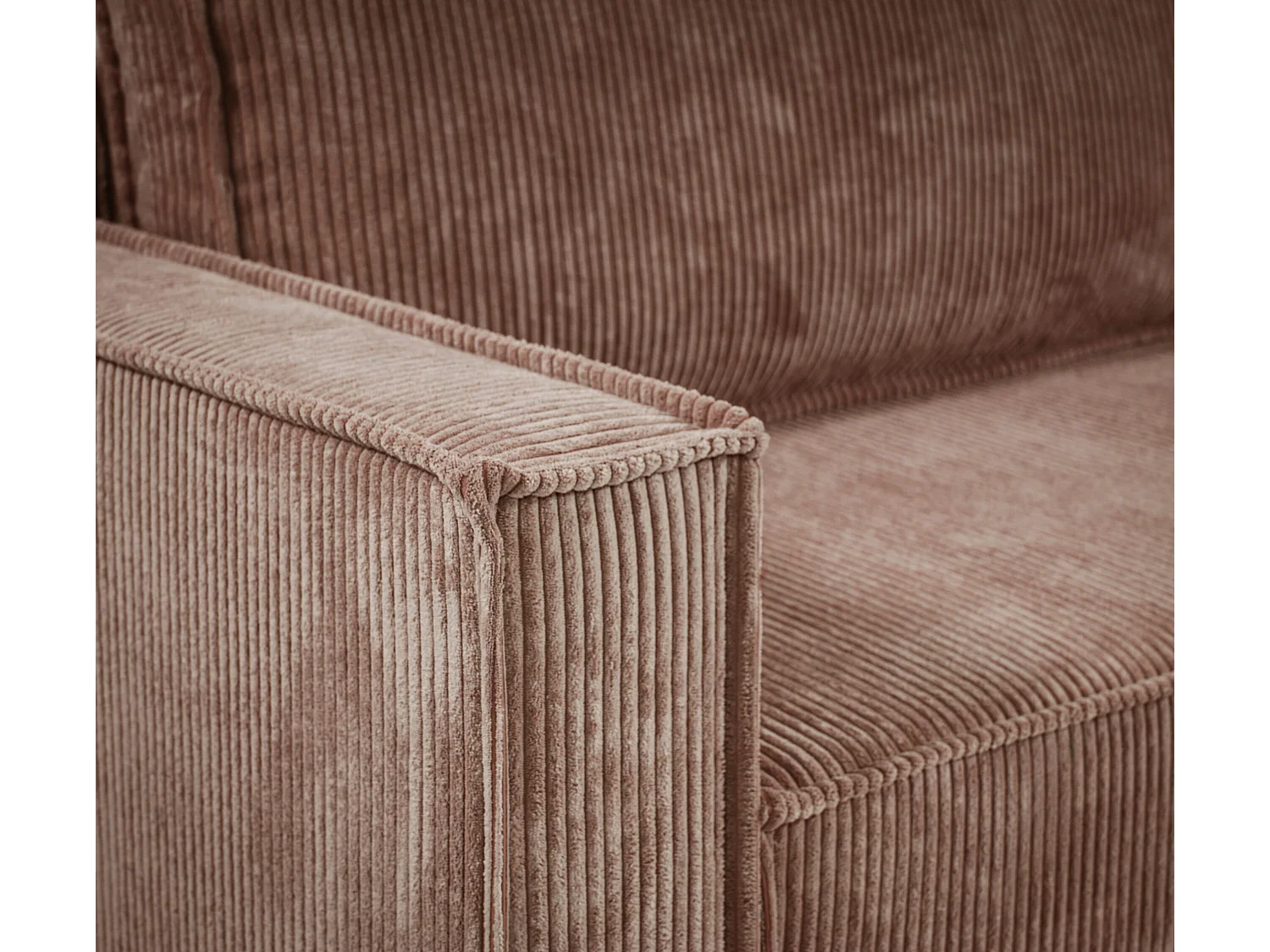 Canapé d'angle convertible Cord JIMMY Gris