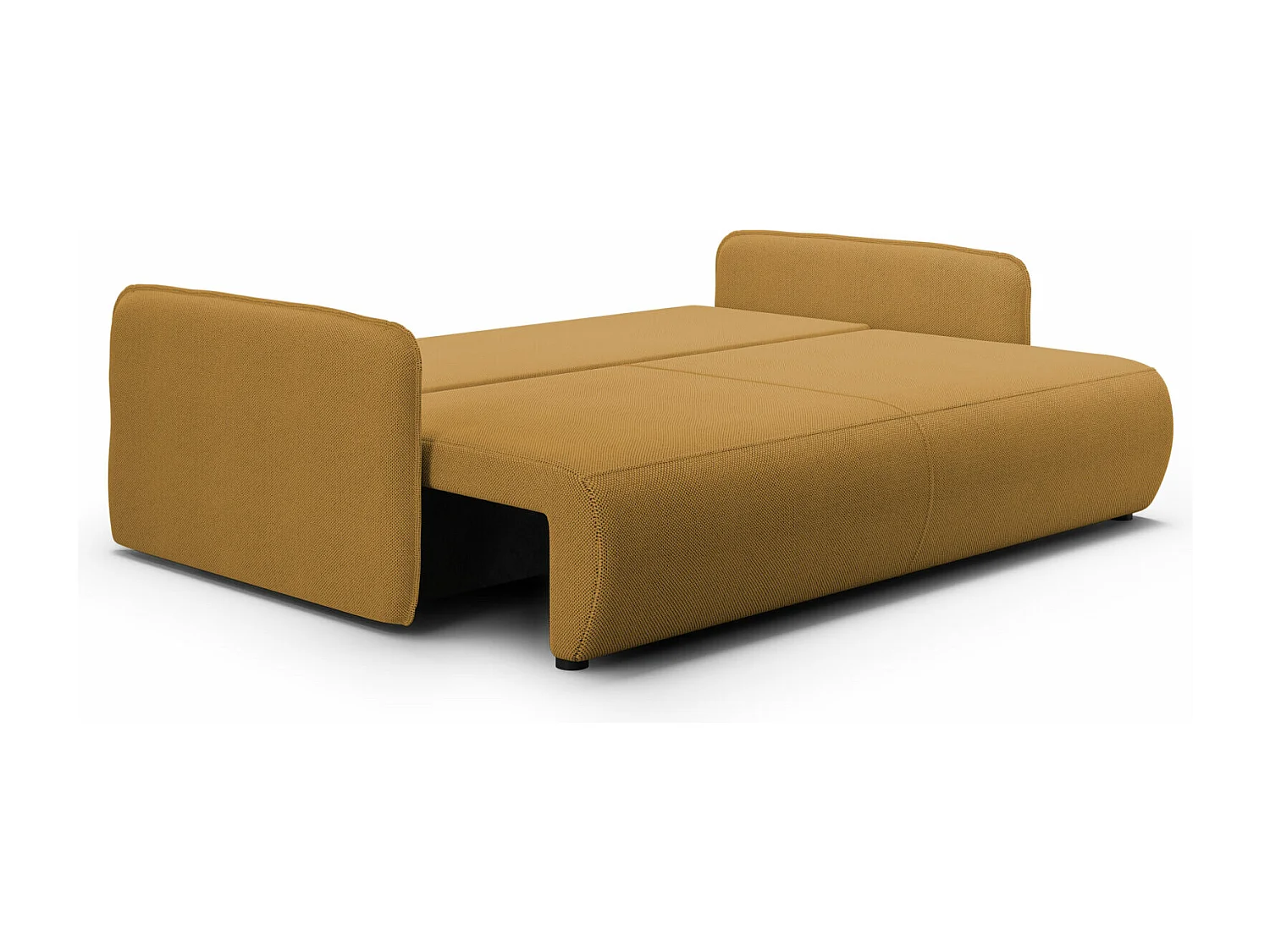 Canapé convertible 4 places FOREST Jaune