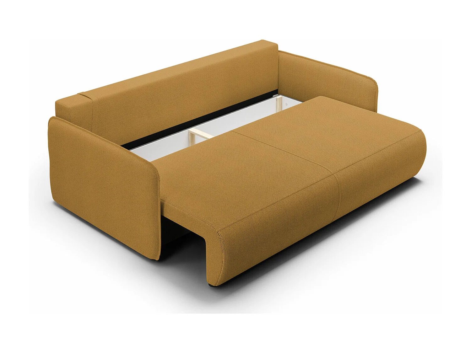 Canapé convertible 4 places FOREST Jaune