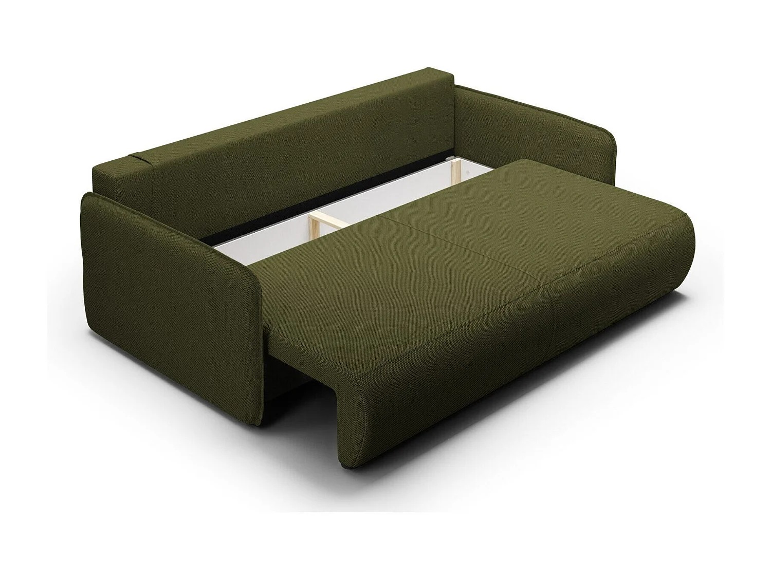 Schlafsofa 4-Sitzer FOREST Grün olive