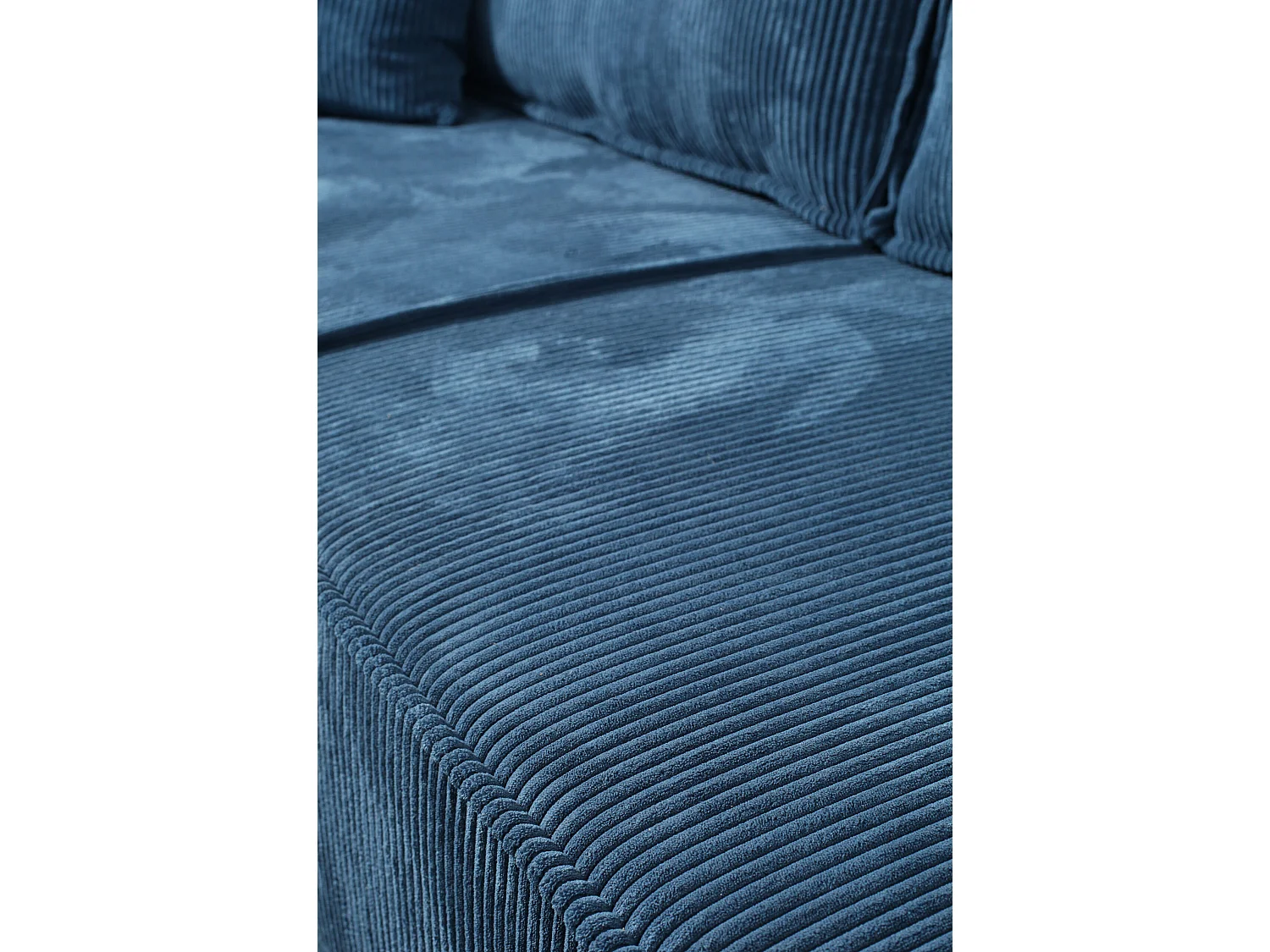 Schlafsofa mit Bettkasten MILLE Blau