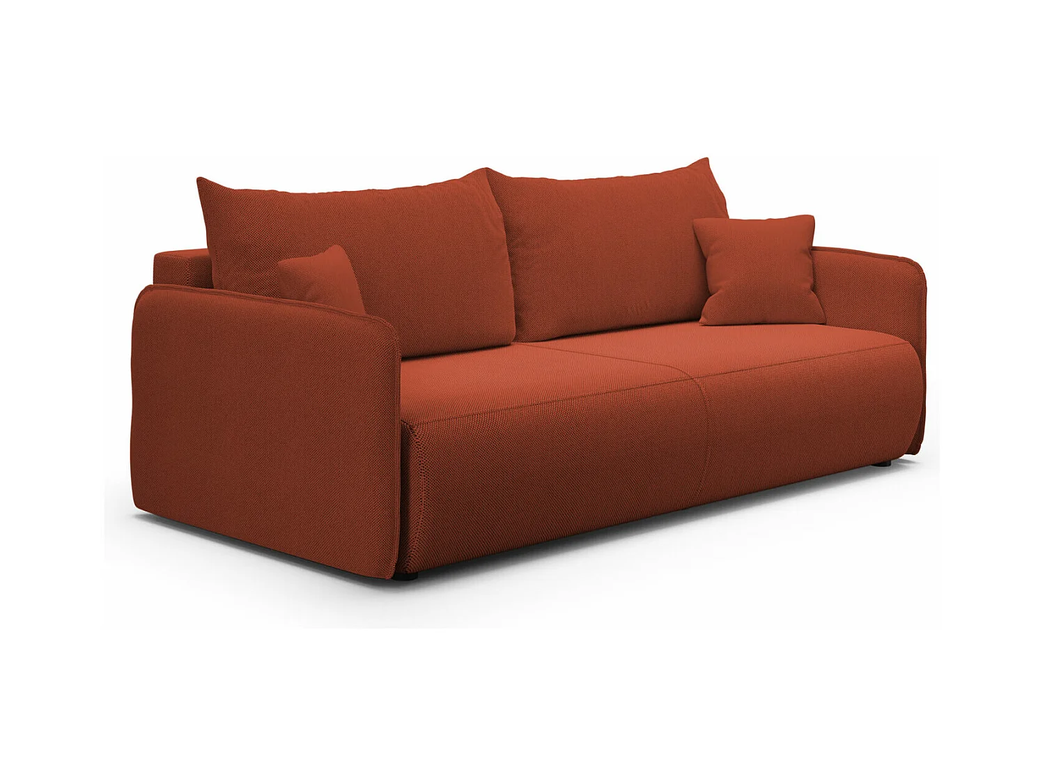 Schlafsofa 4-Sitzer FOREST Rot