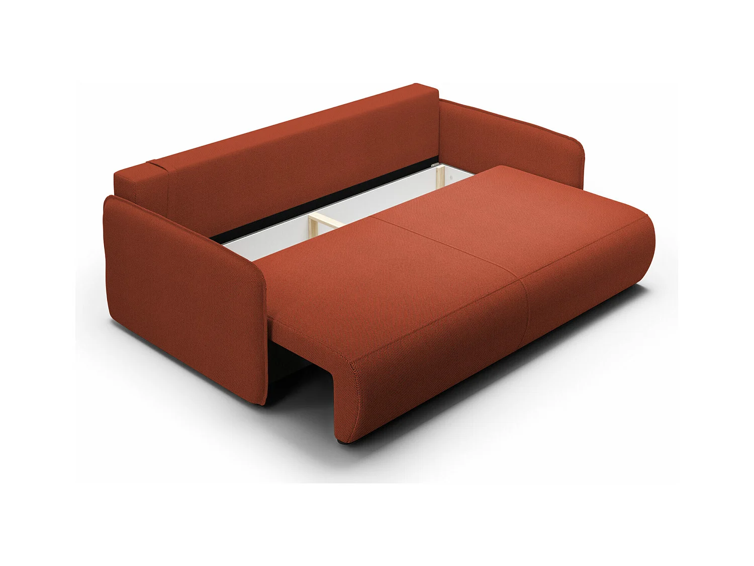 Schlafsofa 4-Sitzer FOREST Rot