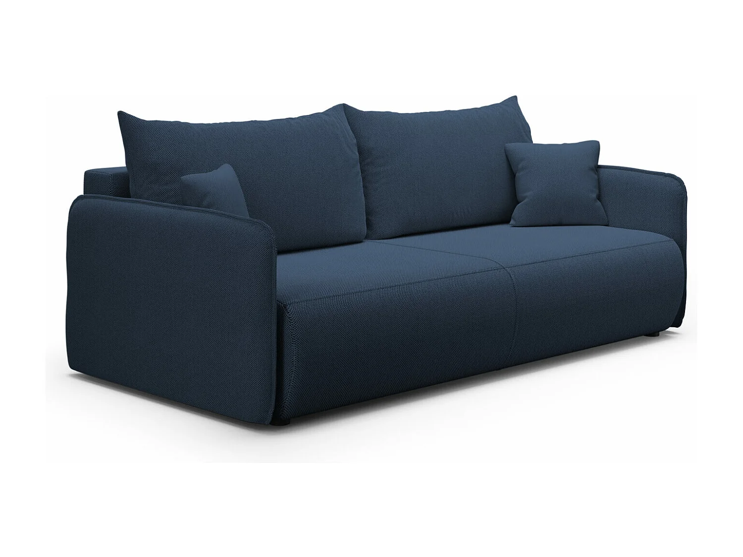 Canapé convertible 4 places FOREST Bleu