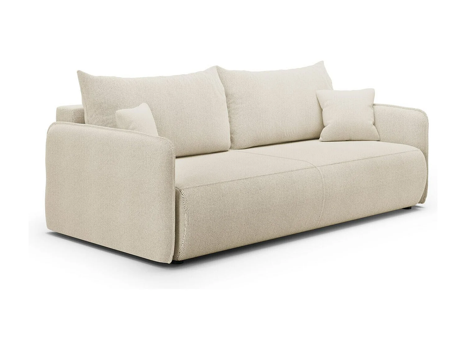 Canapé convertible 4 places FOREST Beige