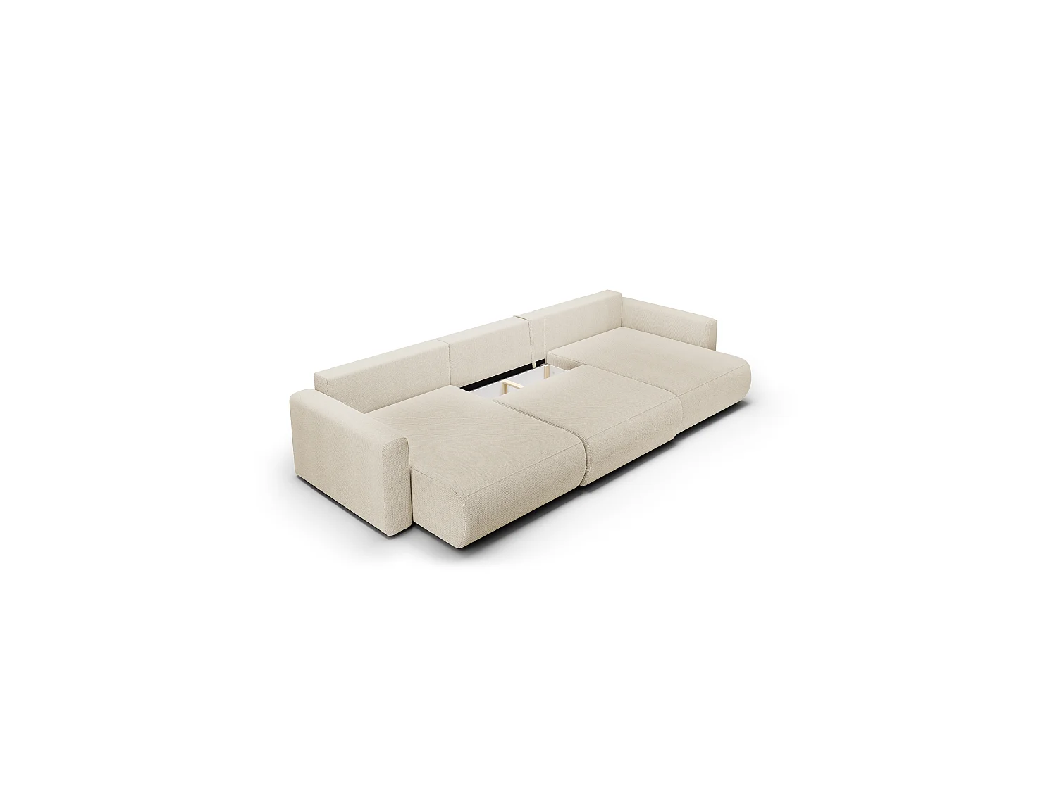 Ecksofa mit Schlaffunktion WELLY U Beige