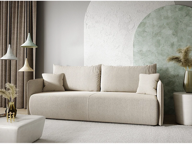 Schlafsofa 4-Sitzer FOREST Creme