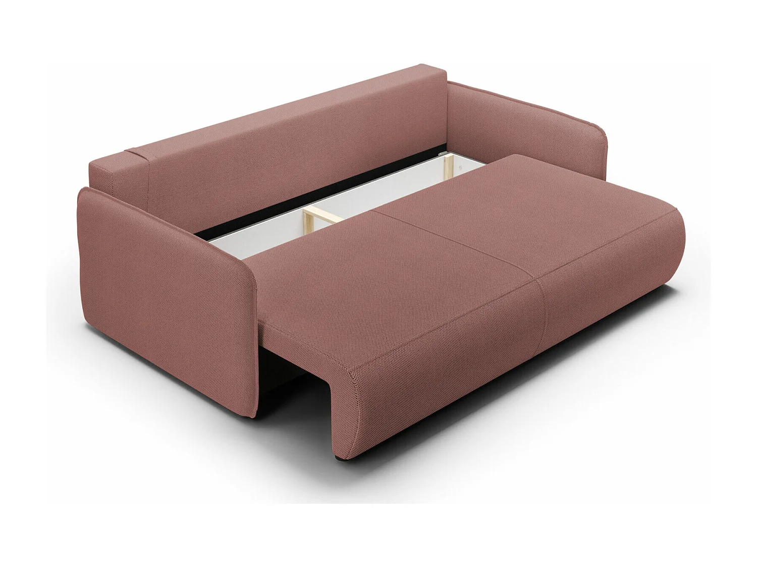 Canapé convertible 4 places FOREST Rose