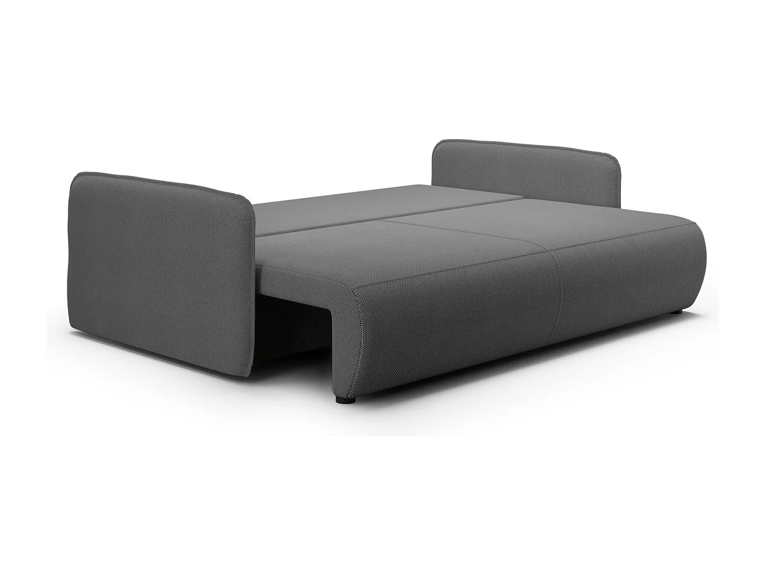Schlafsofa 4-Sitzer FOREST Grau anthracite