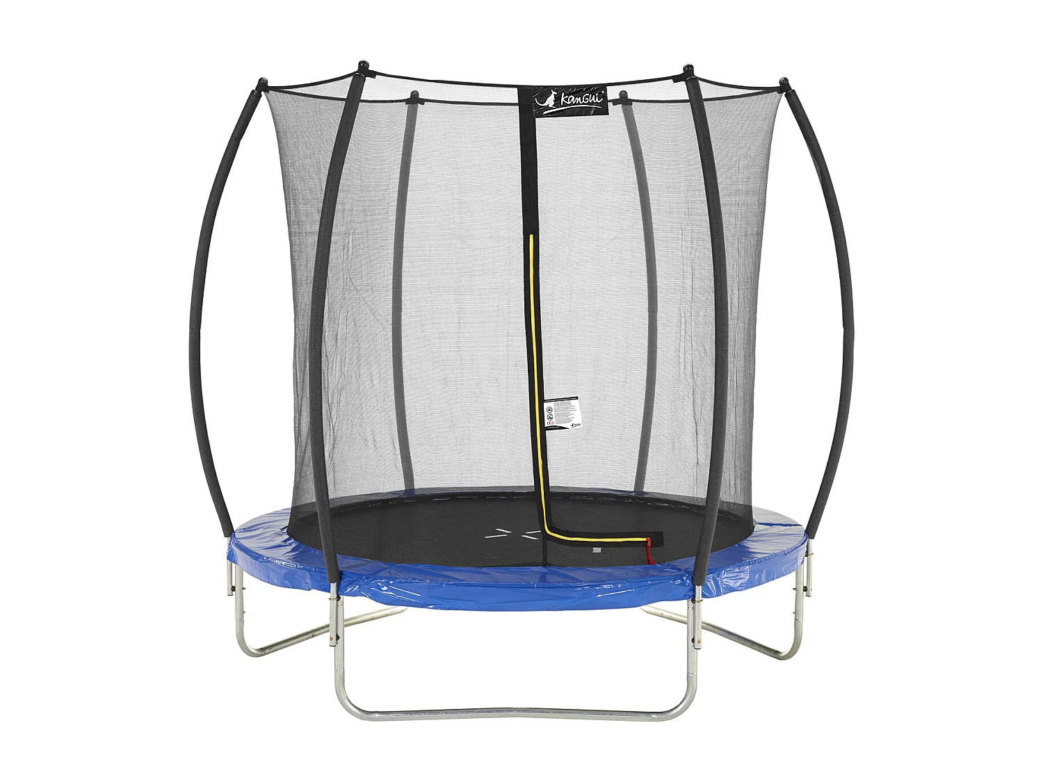 Kangui - Trampoline rond Ø250cm avec filet de sécurité intérieur- Bleu-  FPR 250
